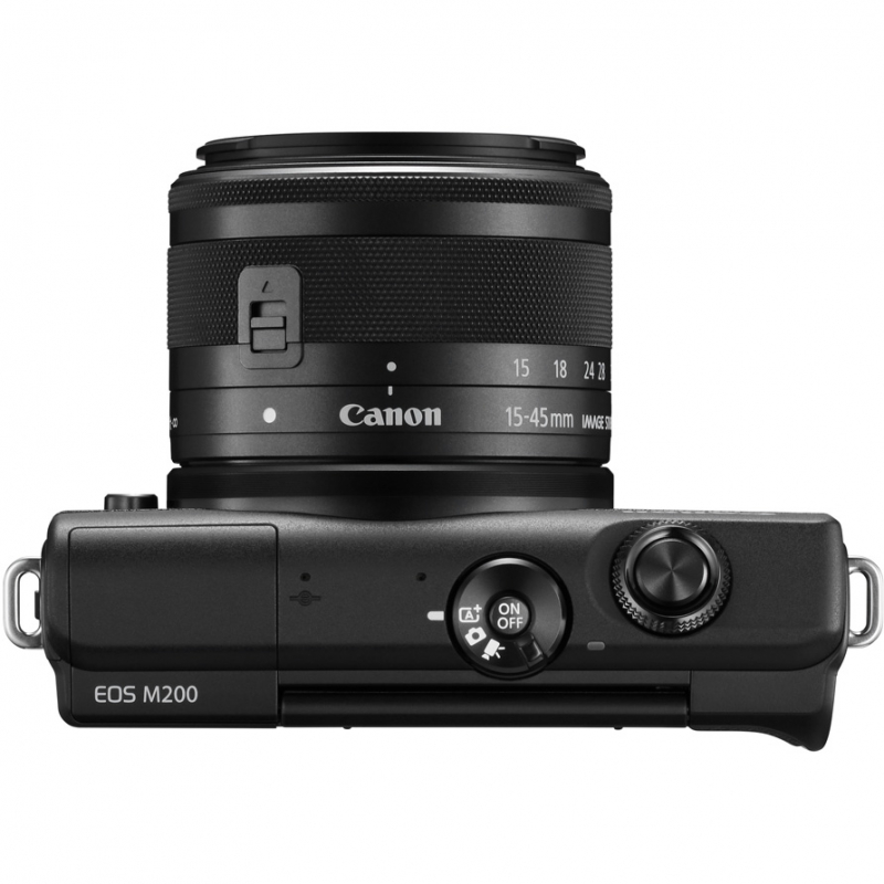 Цифровой фотоаппарат Canon EOS M200 Kit 15-45 IS STM Black — изображение 6