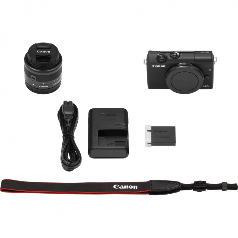 Цифровой фотоаппарат Canon EOS M200 Kit 15-45 IS STM Black — изображение 8